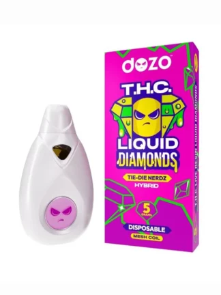 Tie-Die Nerdz Dozo Liquid Diamonds Mesh Coil Vape 5G