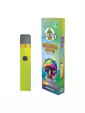 Tropical Rainbow Blast Cactus Labs Amanita Muscaria Mushroom Vape Enhanced With HHC 2G