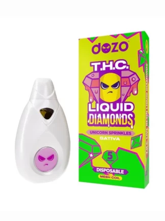 Unicorn Sprinkles Dozo Liquid Diamonds Mesh Coil Vape 5G