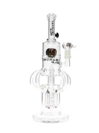 14" Tsunami Rocktapus Quad Rocket Water Pipe