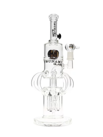 14" Tsunami Rocktapus Quad Rocket Water Pipe