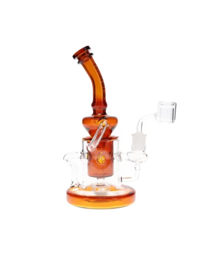 9" Tsunami Concentrate Rig Showerhead Recycler Water Pipe