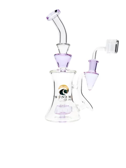 10" Tsunami Concentrate Rig Showerhead Recycler Water Pipe
