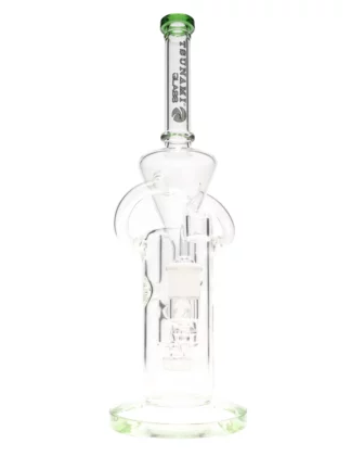 13" Tsunami Shower Head Swiss Recycler Water Pipe