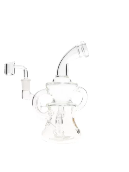 7" Tsunami Concentrate Rig Sprinkler Recycler Water Pipe side