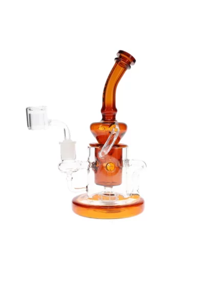 9" Tsunami Concentrate Rig Showerhead Recycler Water Pipe Other Side