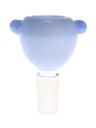 14MM Basic Color Purple Bowl Male Glass Bowl