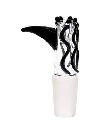 14MM Black Shark Male Glass Bowl