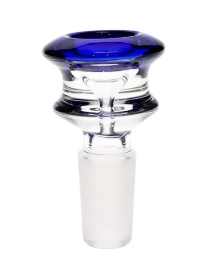 14MM Female to 14MM Male Glass Adaptor Blue
