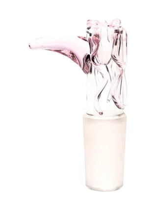 14MM Pink Shark Male Glass Bowl