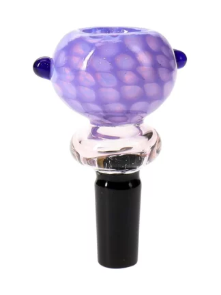 14MM PurpleTurtle Male Glass Bowl