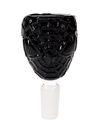 14MM Spiderman Black Male Glass Bowl