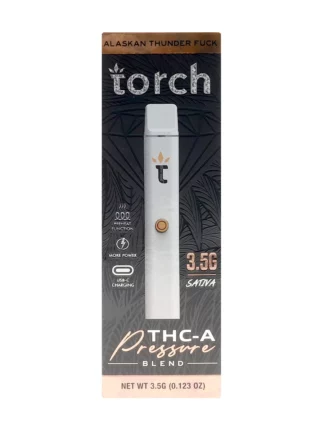 Alaskan Thunder Fuck Torch THC-A Pressure Blend Disposable 3.5G