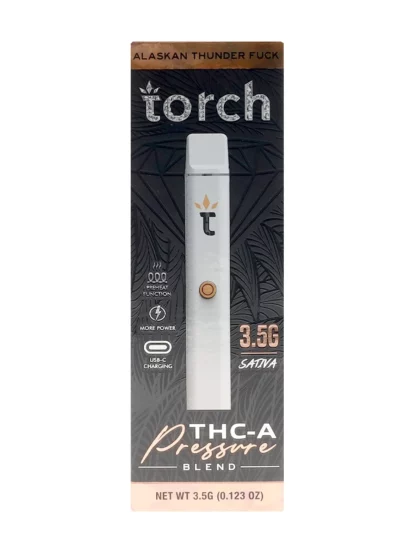 Alaskan Thunder Fuck Torch THC-A Pressure Blend Disposable 3.5G