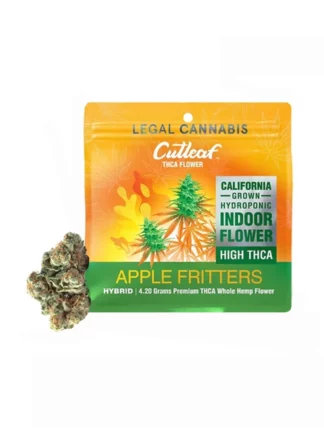 Apple Fritters Cutleaf Premium THC-A Whole Hemp Flower 4.2G