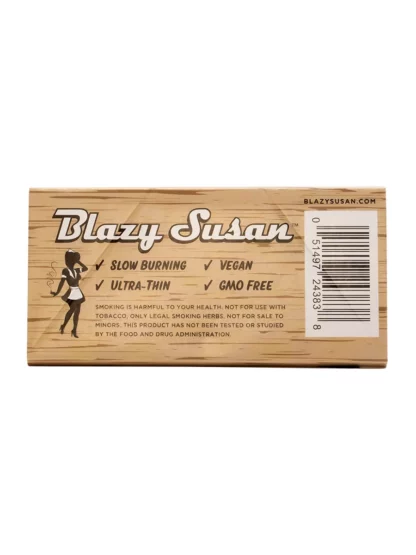 Blazy Susan Unbleached Deluxe King Size Slim Rolling Kit Back
