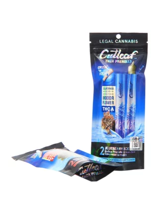 Blueberry Ice Cutleaf THC-A Pre Rolls 2G