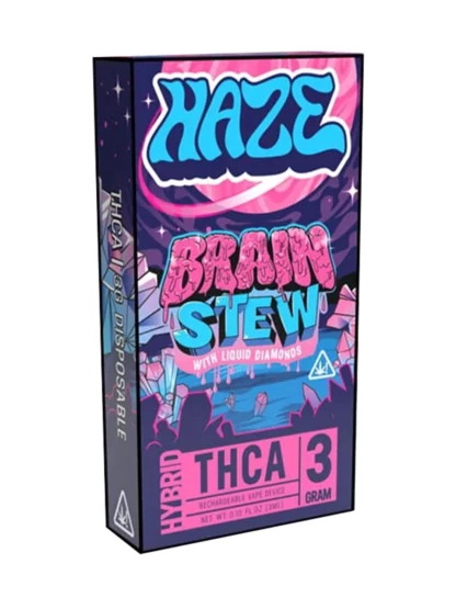 Brain Stew Haze THC-A Liquid Diamonds Disposable 3G
