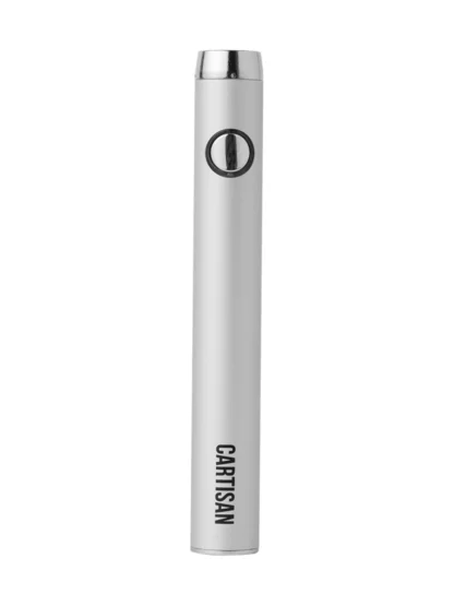 Cartisan Button VV 900 Dual Charge 510 Battery Silver