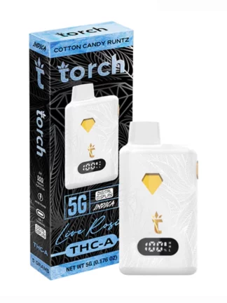 Cotton Candy Runtz Torch Live Rosin THC-A Disposable 5G