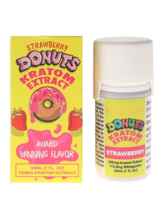 Donuts Kratom Extract 30ml 250mg Strawberry