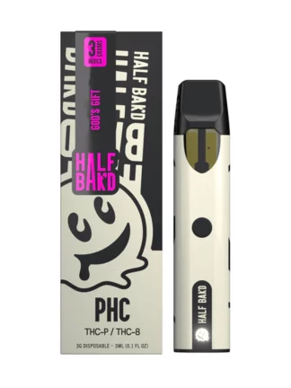 God'S Gift Half Bakd PHC + THC-P + THC-8 Disposable Vape 3G