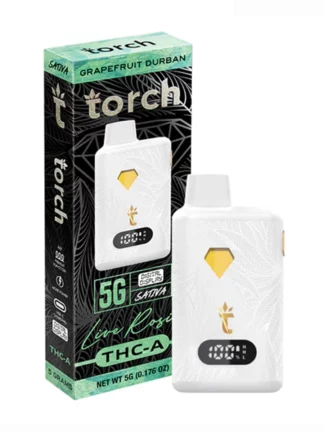 Grapefruit Durban Torch Live Rosin THC-A Disposable 5G
