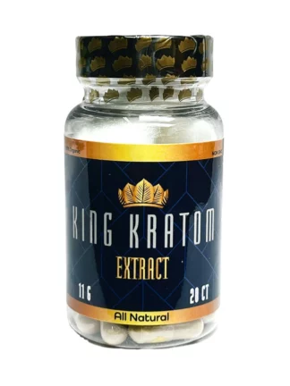 King Kratom Kratom Extract Capsules 20ct