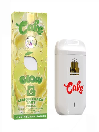 Lemon Crack Tart Cake Glow THC-A Disposable 3G