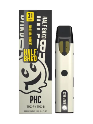 Lemon Vuitton Half Bakd PHC + THC-P + THC-8 Disposable Vape 3G