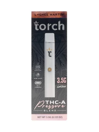 Lychee Martini Torch THC-A Pressure Blend Disposable 3.5G