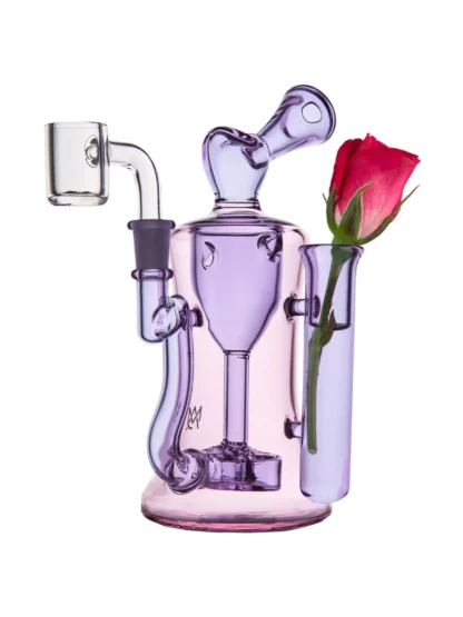 MJ Arsenal Petal Heart Mini Dab Rig