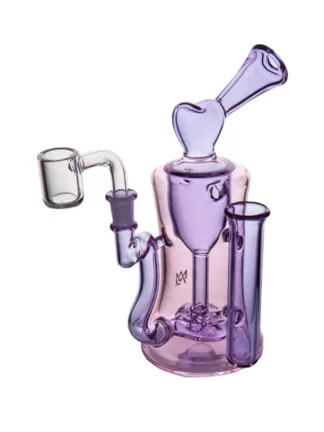 MJ Arsenal Petal Heart Mini Dab Rig other side