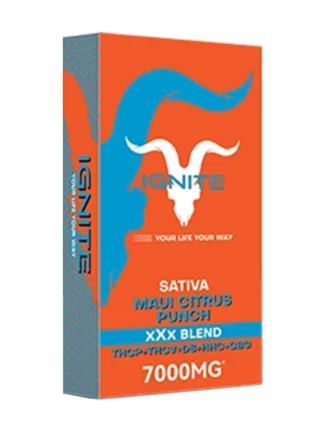Maui Citrus Punch Ignite XXX Blend Disposable 7000mg