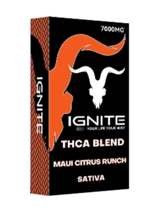 Maui Citrus Runch Ignite THC-A Blend Disposable 7000mg