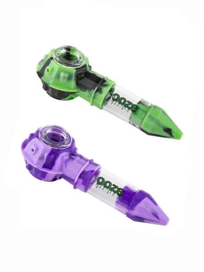 Ooze Bowser Silicone Glass Travel Pipe