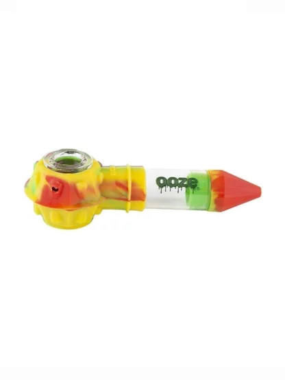 Ooze Bowser Silicone Glass Travel Pipe Rasta