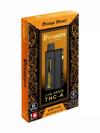 Orange Diesel Pressure THC-A Live Resin Vape 6G
