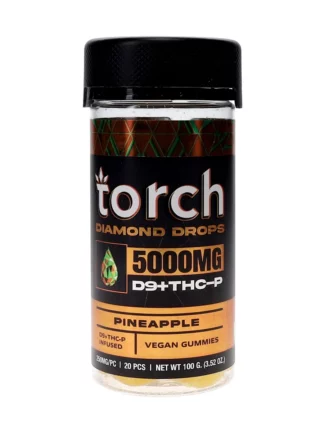 Pineapple Torch Diamond Drops Gummies 5000mg