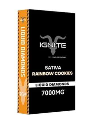 Rainbow Cookies Ignite Liquid Diamonds Disposable 7000mg