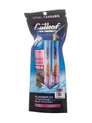 Sherbet Ice Cutleaf THC-A Pre Rolls 2G