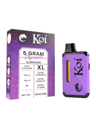 Slurricane Koi THCA + THCP + D9 Disposable 5G