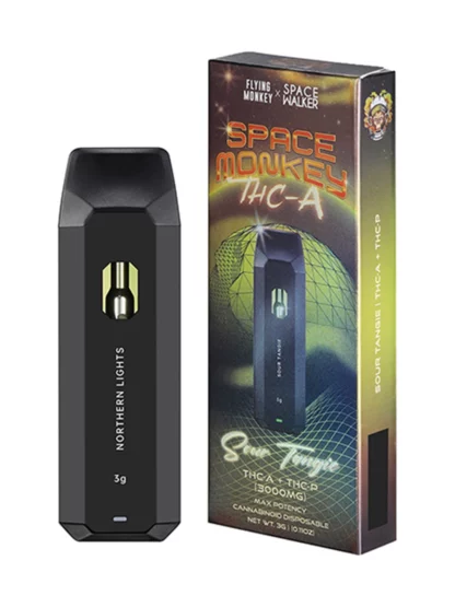 Sour Tangie Space Monkey Live Resin Disposable 3G