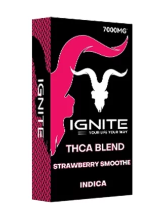 Strawberry Smoothe Ignite THC-A Blend Disposable 7000mg