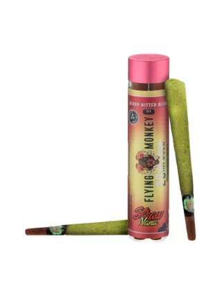 Strawnana Flying Monkey Heavy Hitter D8+THCP Pre-Rolls 2G