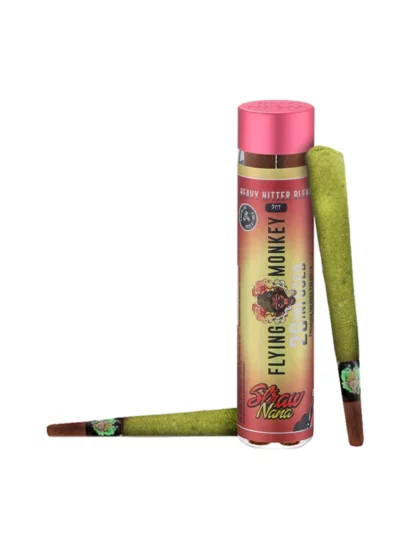 Strawnana Flying Monkey Heavy Hitter D8+THCP Pre-Rolls 2G