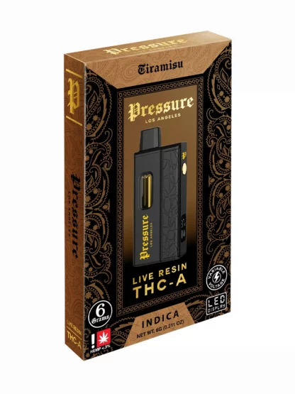 Tiramisu Pressure THC-A Live Resin Vape 6G