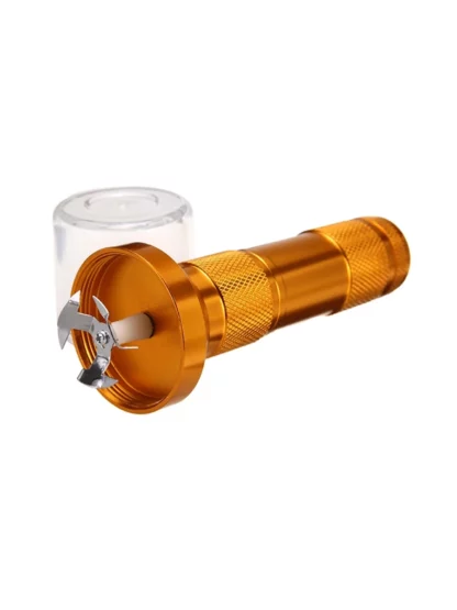 Tobacco Chopper Aluminum HandHeld Chopper Open