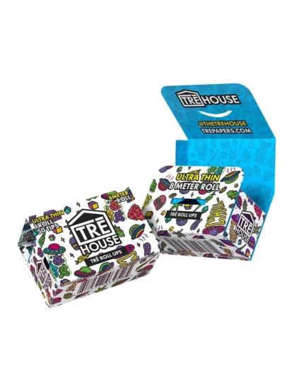 Tre House Roll Up Ultra Thin Paper 8m box