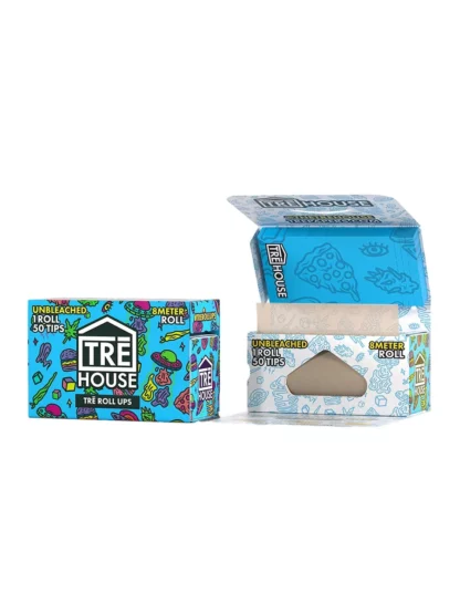 Tre House Roll Up Unbleached Ultra Thin Paper 8m box